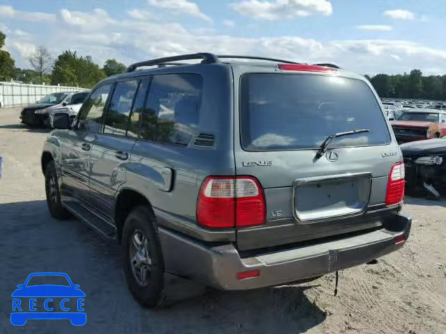 2002 LEXUS LX 470 JTJHT00W023521295 image 2