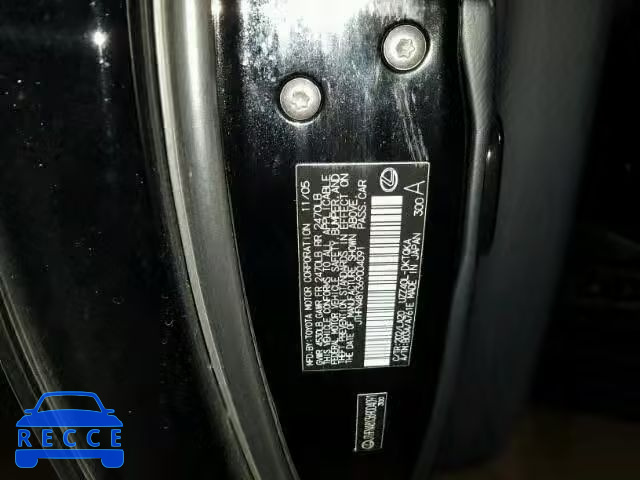2006 LEXUS SC JTHFN48Y369004091 image 9