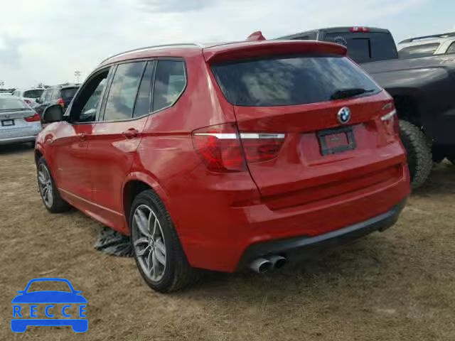 2016 BMW X3 5UXWX7C53G0R17674 image 2