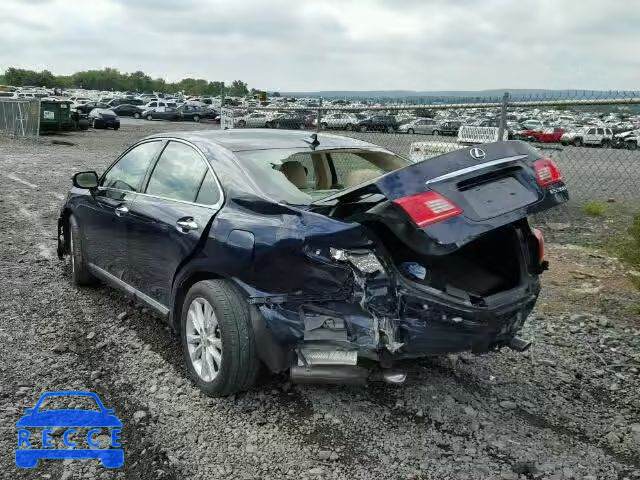 2011 LEXUS ES JTHBK1EG7B2444206 image 2