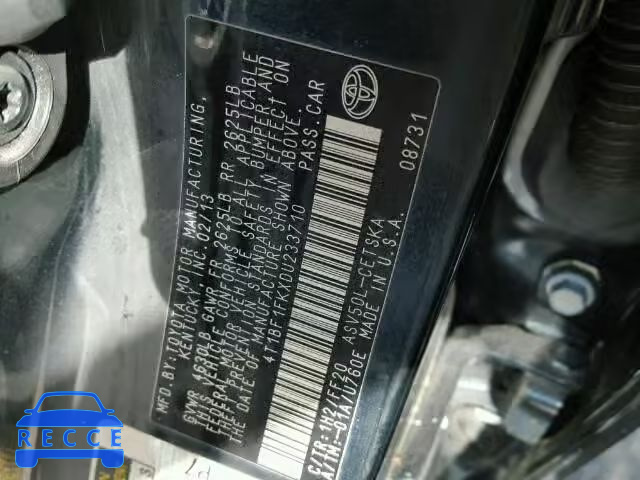 2013 TOYOTA CAMRY 4T1BF1FKXDU233710 image 9