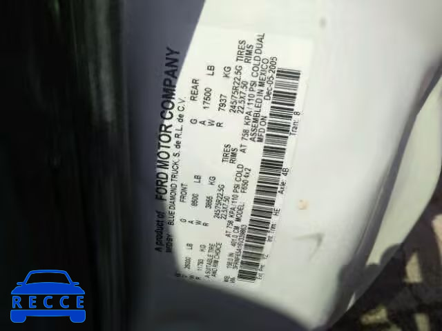 2006 FORD F650 3FRNF65A16V339863 image 9
