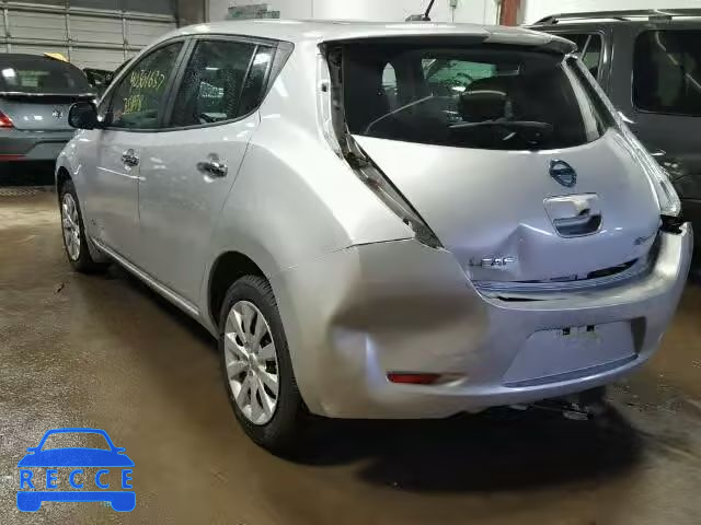 2014 NISSAN LEAF 1N4AZ0CP5EC339366 зображення 2