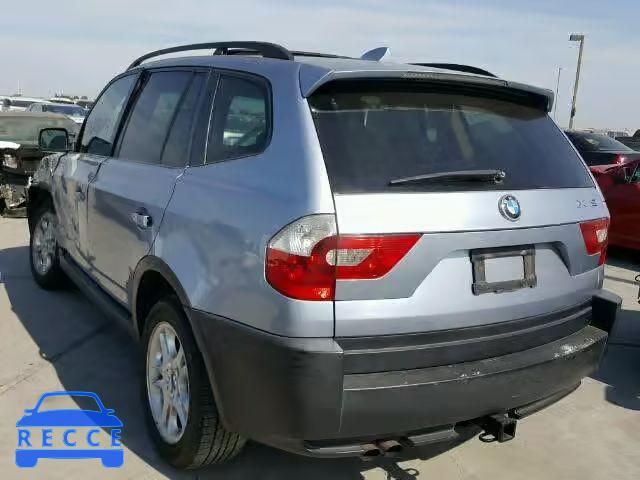 2004 BMW X3 WBXPA73474WC39685 зображення 2