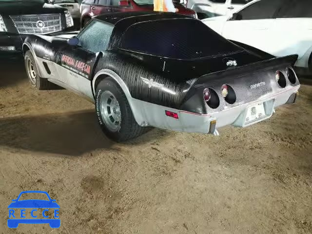 1978 CHEVROLET CORVETTE 1Z87L8S905502 зображення 2