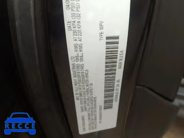 2007 SUBARU B9 TRIBECA 4S4WX85D974400587 image 9