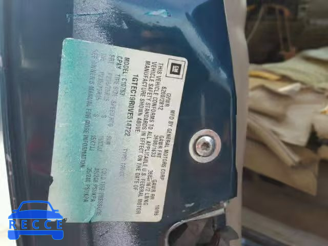 1997 GMC SIERRA 1GTEC19R0VE514722 image 9