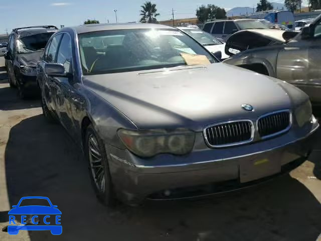 2004 BMW 745 WBAGN63514DS53382 зображення 0