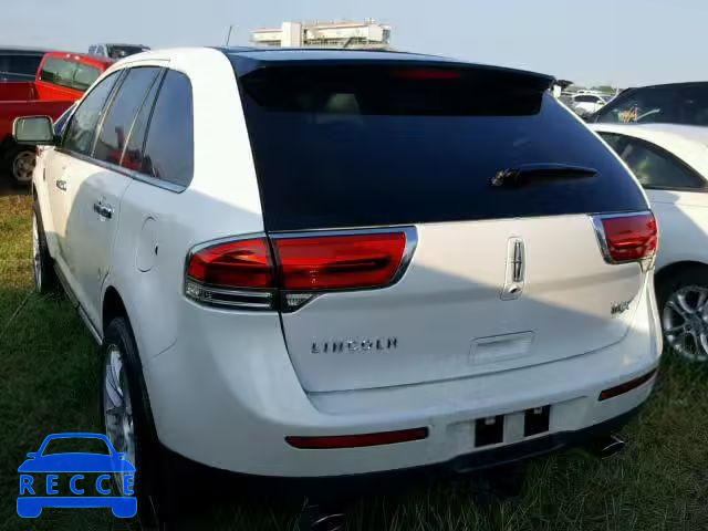 2011 LINCOLN MKX 2LMDJ6JK9BBJ05641 Bild 2