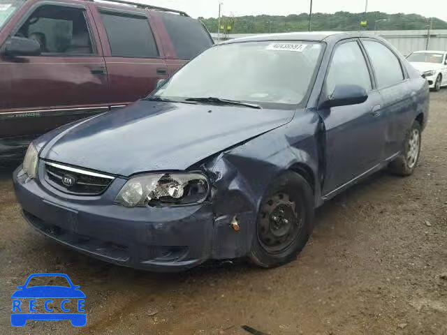 2002 KIA SPECTRA KNAFB161525067397 image 1