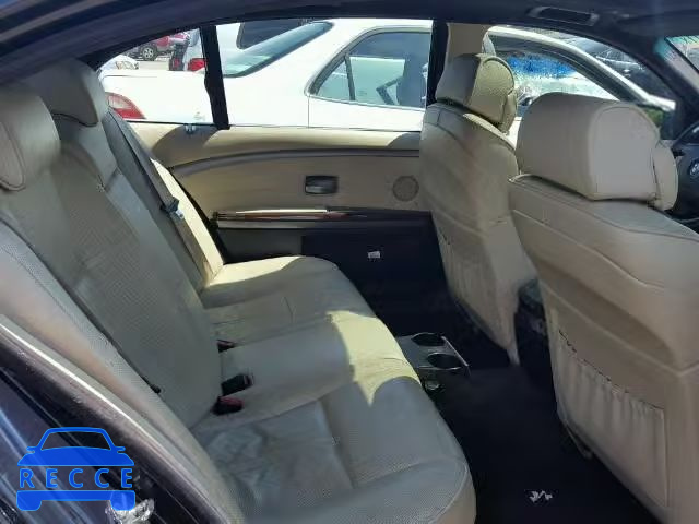 2007 BMW 750 WBAHN83537DT72460 image 5