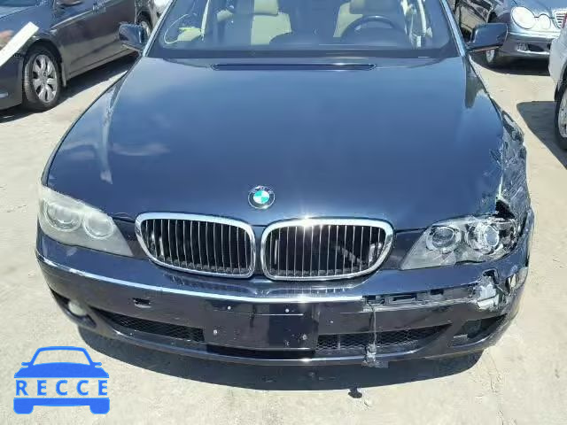 2007 BMW 750 WBAHN83537DT72460 зображення 6