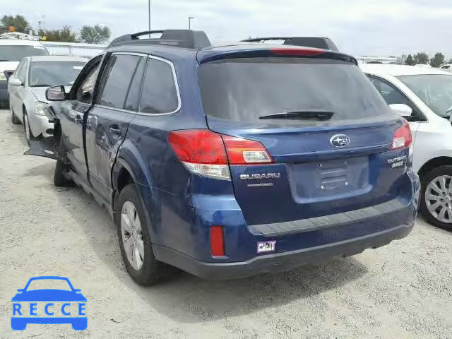 2010 SUBARU OUTBACK 4S4BRBKC1A3369172 зображення 2