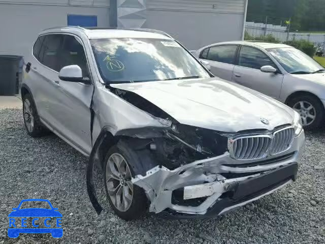 2017 BMW X3 5UXWX9C39H0T16460 image 0