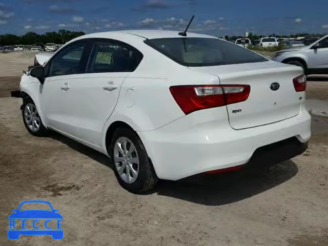 2017 KIA RIO KNADM4A34H6014642 image 2