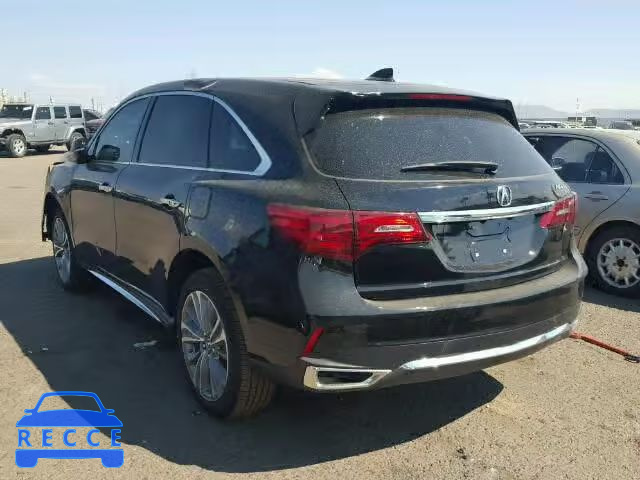 2017 ACURA MDX 5FRYD3H57HB009153 image 2