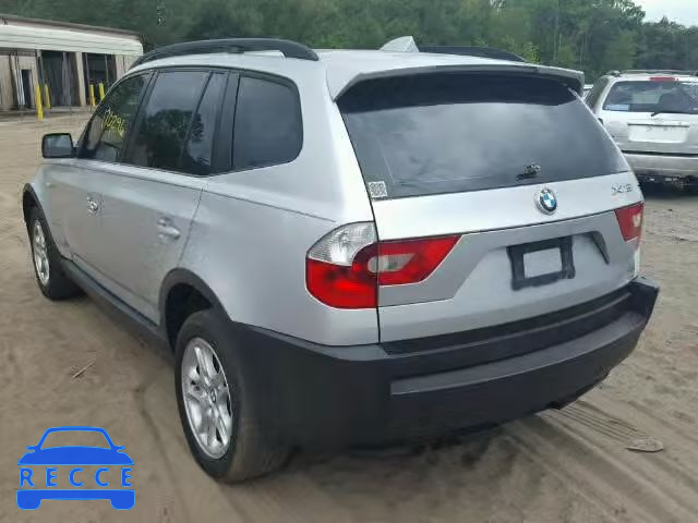 2004 BMW X3 WBXPA734X4WC37851 зображення 2