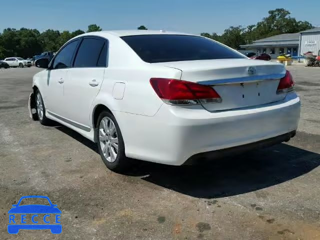 2011 TOYOTA AVALON 4T1BK3DB4BU375848 зображення 2