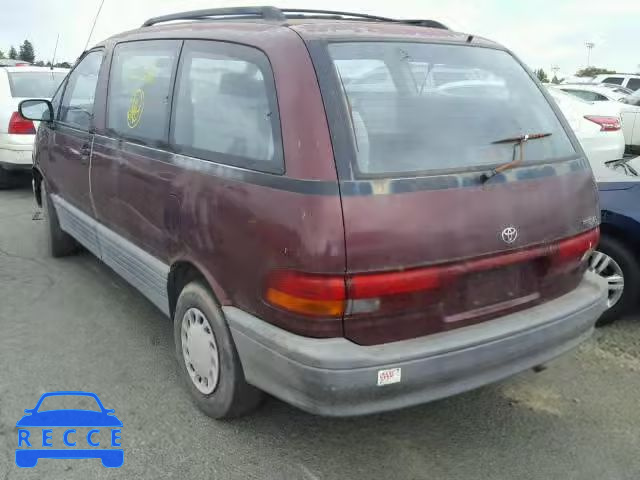 1992 TOYOTA PREVIA JT3AC11R1N1023470 image 2