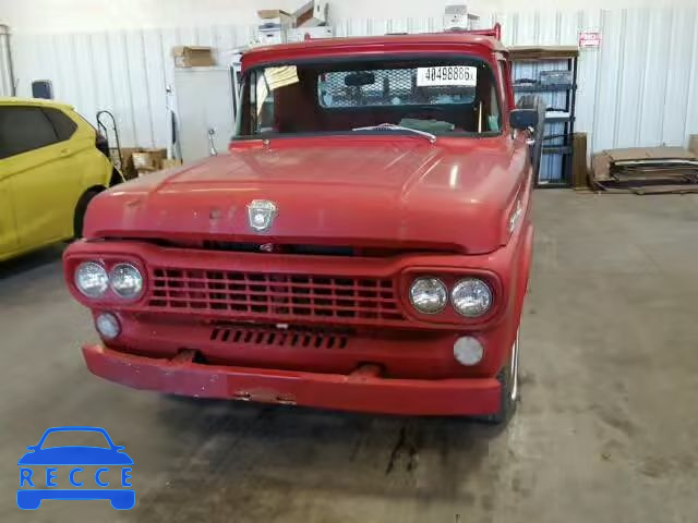 1958 FORD PICKUP F10J8K32271 Bild 8