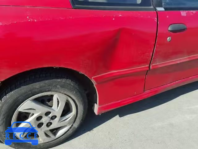 2000 PONTIAC SUNFIRE 1G2JB1244Y7263409 зображення 8