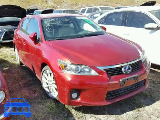 2011 LEXUS CT JTHKD5BH5B2004242 зображення 0