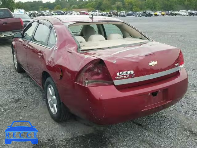 2008 CHEVROLET IMPALA 2G1WT58K589103087 image 2