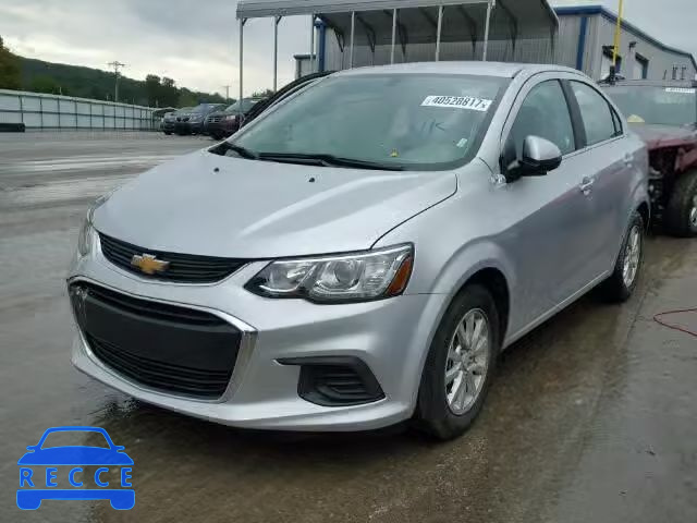 2017 CHEVROLET SONIC 1G1JD5SH8H4119386 зображення 1