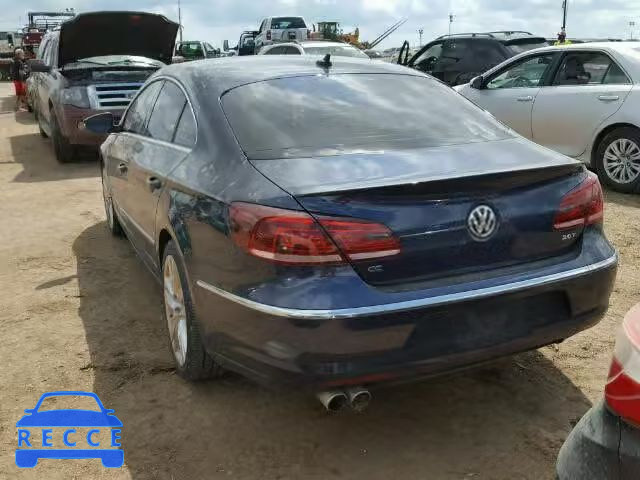 2013 VOLKSWAGEN CC LUXURY WVWRP7AN3DE549979 зображення 2