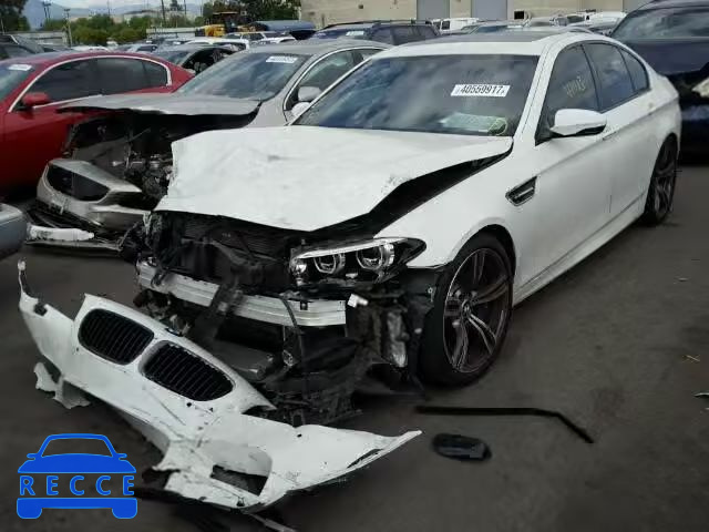 2014 BMW M5 WBSFV9C50ED593276 зображення 1