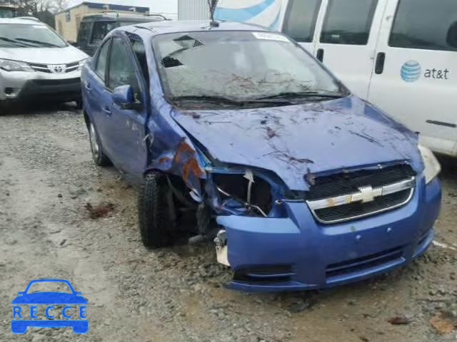 2009 CHEVROLET AVEO KL1TD56E79B619558 зображення 0