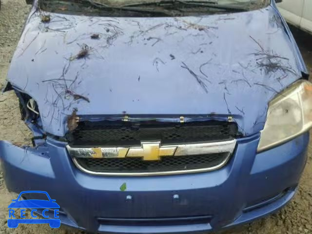 2009 CHEVROLET AVEO KL1TD56E79B619558 зображення 6