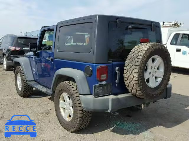 2009 JEEP WRANGLER 1J4FA24199L786067 image 2