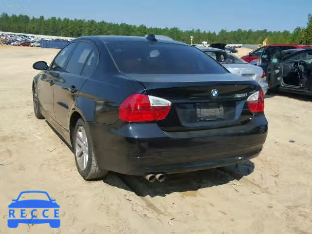 2007 BMW 328 WBAVC53517FZ76021 image 2