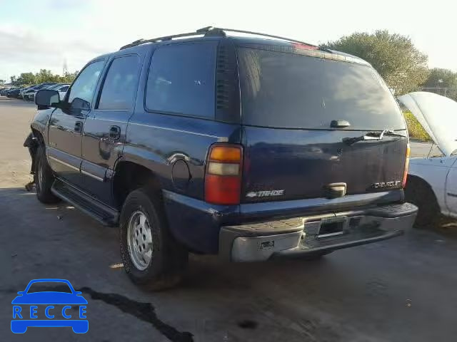 2003 CHEVROLET TAHOE 1GNEC13V93R213353 image 2