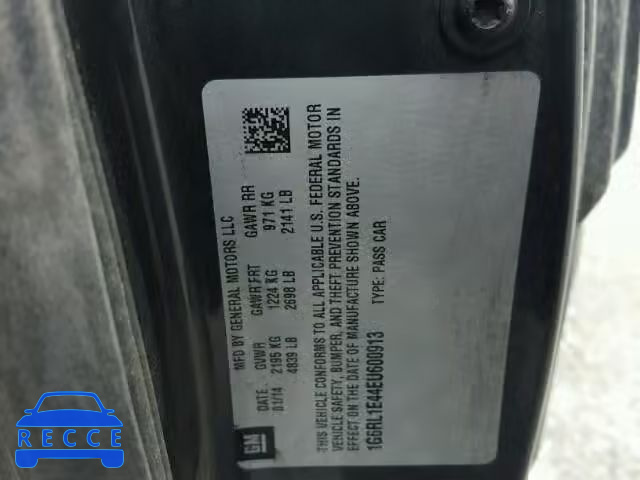 2014 CADILLAC ELR 1G6RL1E44EU600913 image 9