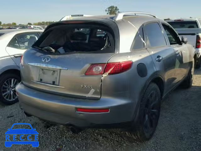 2004 INFINITI FX45 JNRBS08W44X401253 image 3