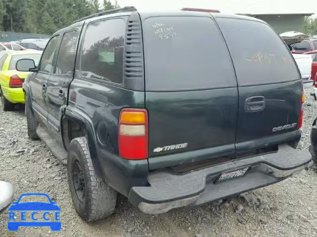 2003 CHEVROLET TAHOE 1GNEK13T43R137851 image 2