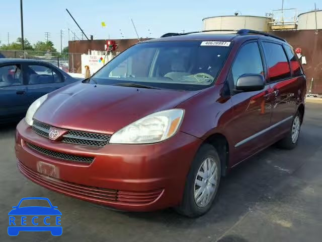 2004 TOYOTA SIENNA 5TDZA23C24S219759 image 1