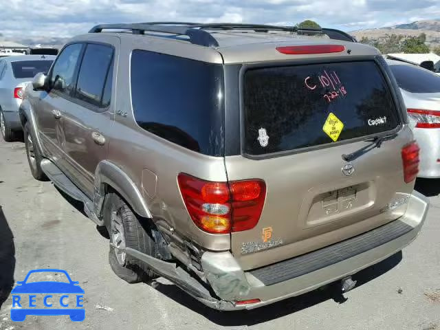 2003 TOYOTA SEQUOIA 5TDBT44A03S201392 зображення 2