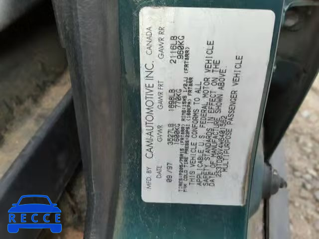 1998 SUZUKI SIDEKICK J 2S3TD03V4W6401562 image 9