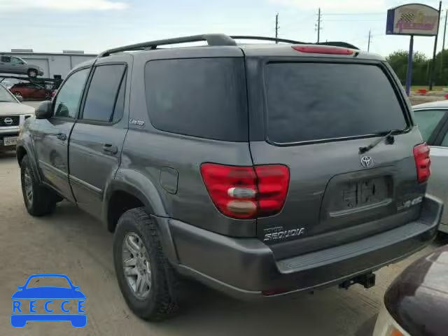 2004 TOYOTA SEQUOIA 5TDBT48A54S208768 зображення 2