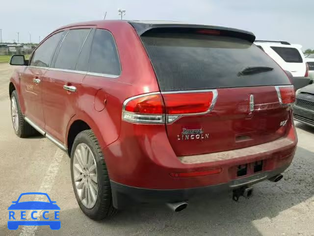 2013 LINCOLN MKX 2LMDJ6JK7DBL26576 image 2