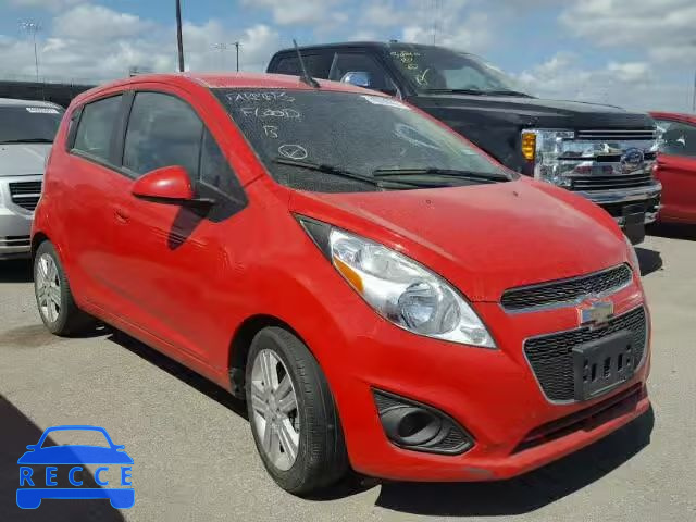 2014 CHEVROLET SPARK KL8CB6S91EC439907 image 0