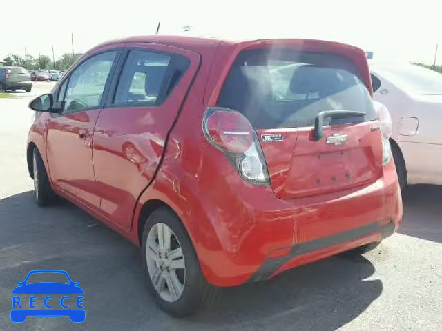 2014 CHEVROLET SPARK KL8CB6S91EC439907 зображення 2