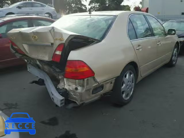 2001 LEXUS LS JTHBN30F210051936 image 3