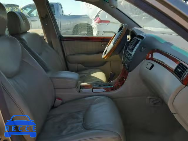 2001 LEXUS LS JTHBN30F210051936 image 4