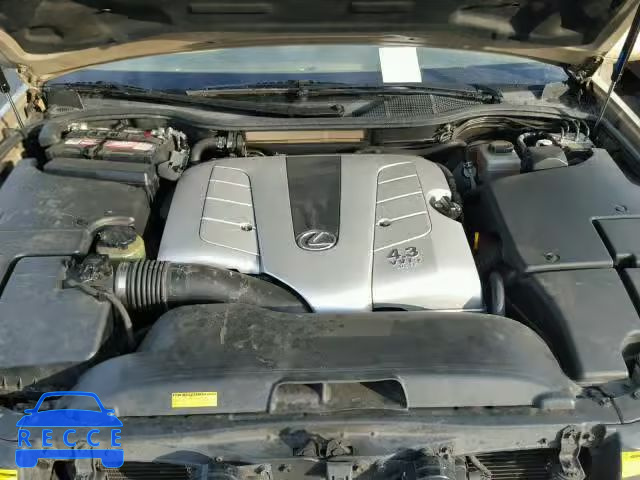 2001 LEXUS LS JTHBN30F210051936 image 6