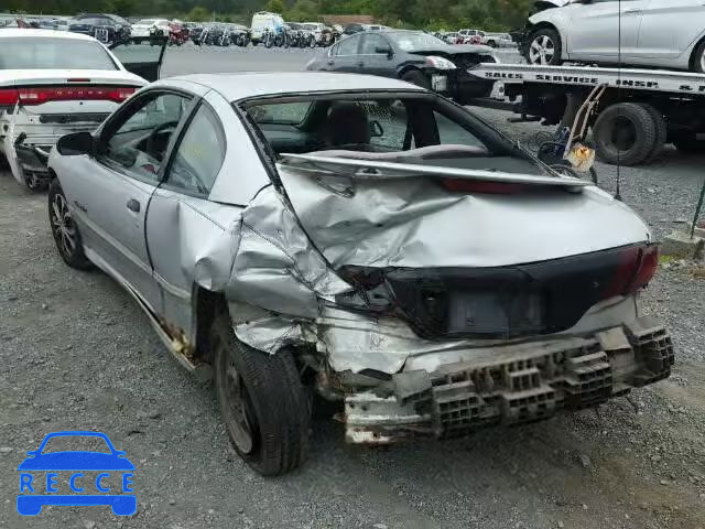 2001 PONTIAC SUNFIRE 1G2JB124717237943 зображення 2