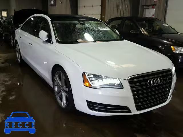 2014 AUDI A8 WAURGAFD7EN003911 image 0